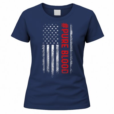 Pure Blood Movement #Pureblood Freedom Design Women's T-Shirt