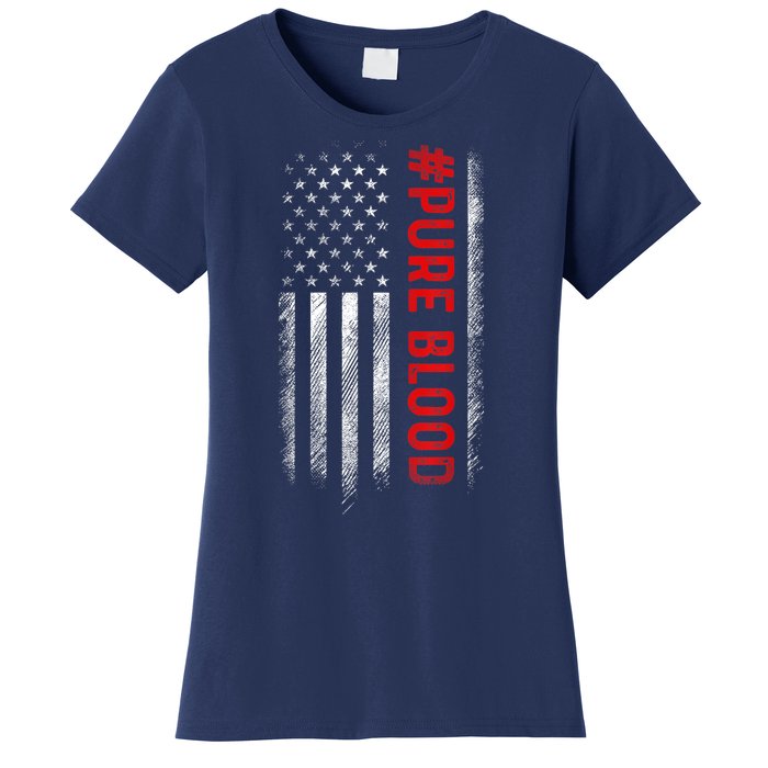 Pure Blood Movement #Pureblood Freedom Design Women's T-Shirt