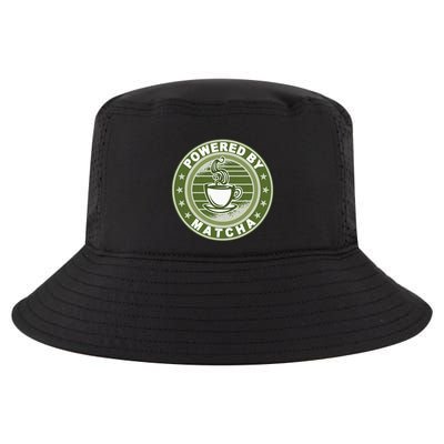 Powered By Matcha Japanese Green Tea Cool Comfort Performance Bucket Hat