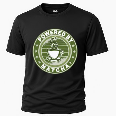 Powered By Matcha Japanese Green Tea Performance Shirt