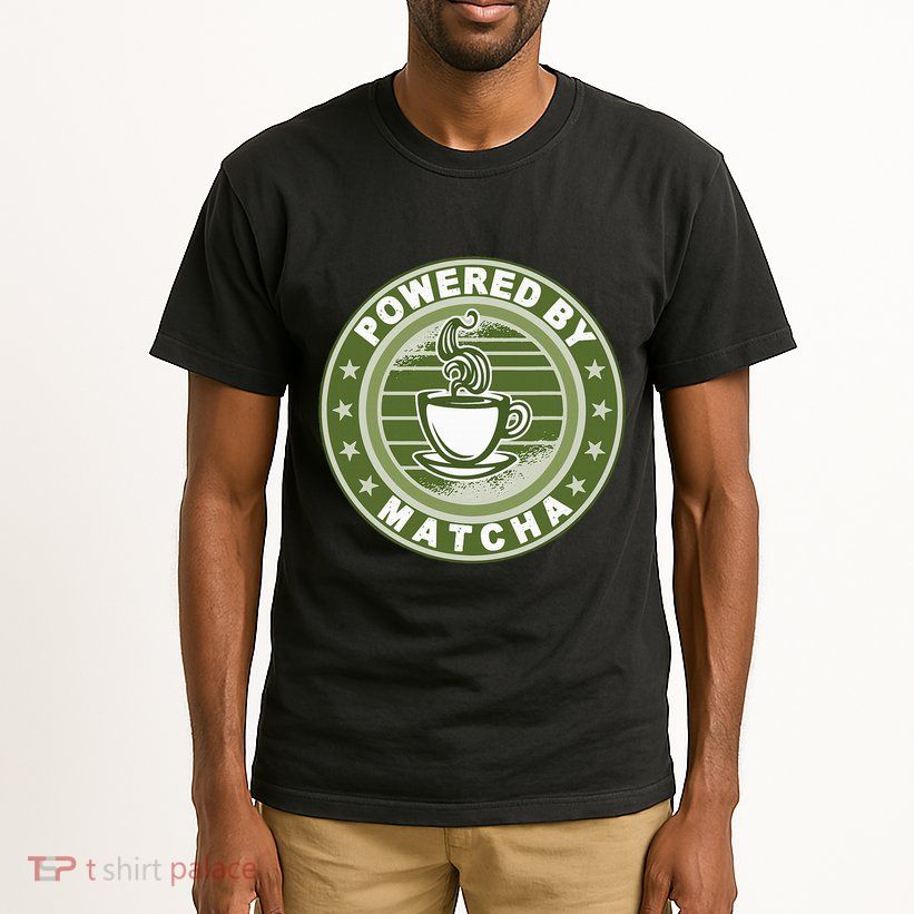 Powered By Matcha Japanese Green Tea Tall T-Shirt