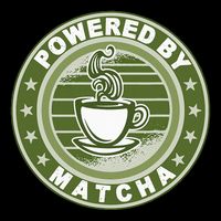 Powered By Matcha Japanese Green Tea Impact Tech Backpack