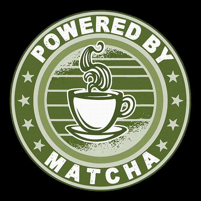 Powered By Matcha Japanese Green Tea Impact Tech Backpack