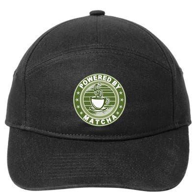 Powered By Matcha Japanese Green Tea 7-Panel Snapback Hat