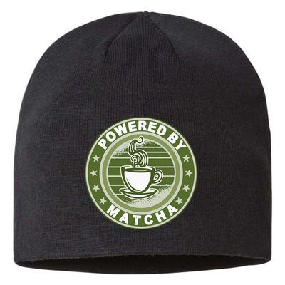 Powered By Matcha Japanese Green Tea Sustainable Beanie