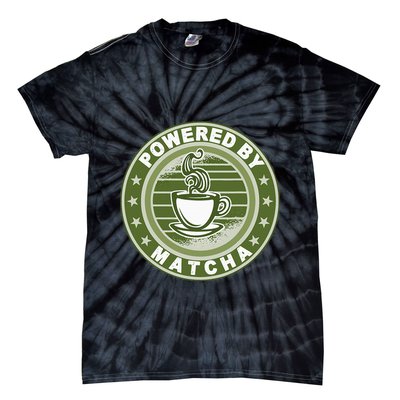 Powered By Matcha Japanese Green Tea Tie-Dye T-Shirt
