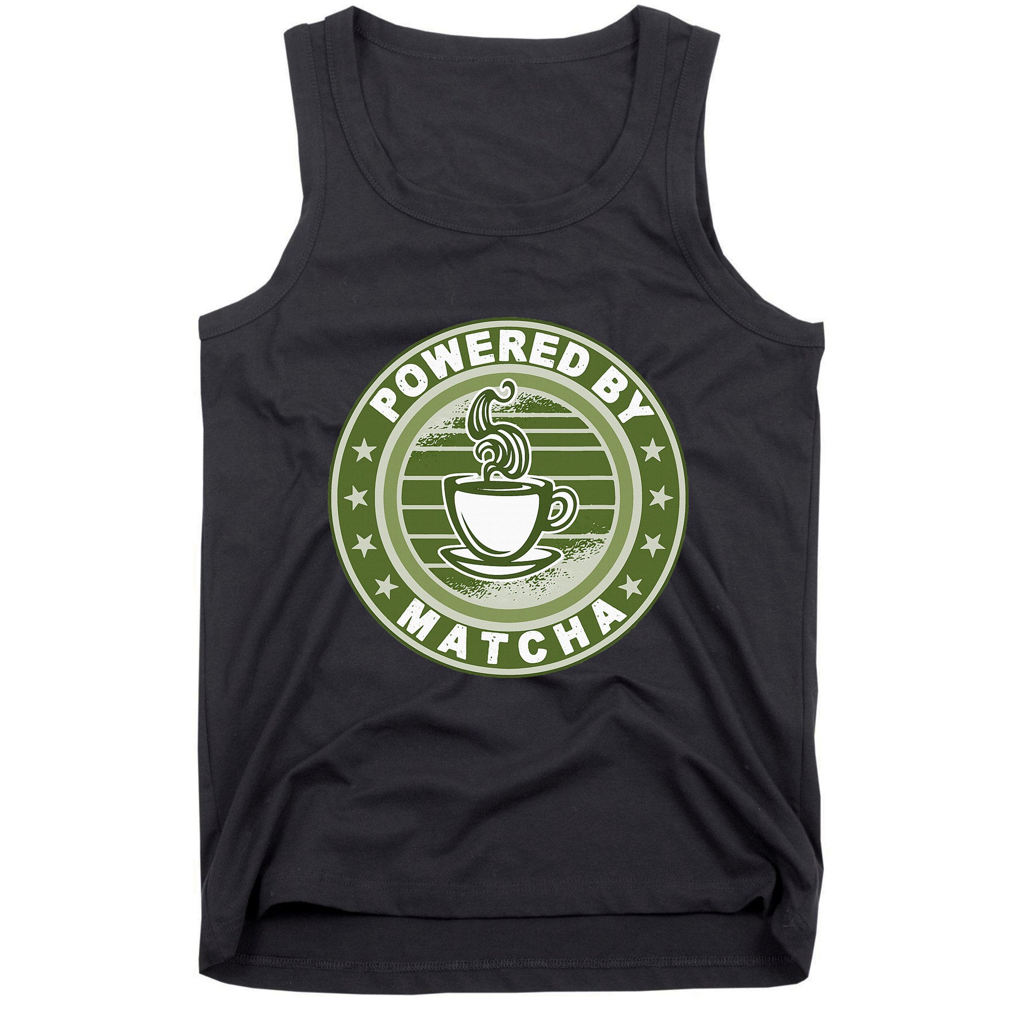 Powered By Matcha Japanese Green Tea Tank Top
