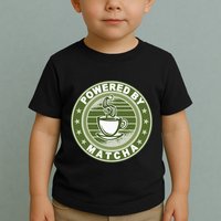 Powered By Matcha Japanese Green Tea Toddler T-Shirt