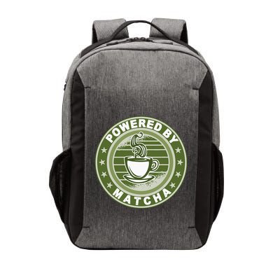 Powered By Matcha Japanese Green Tea Vector Backpack