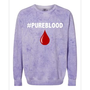 Pure Blood Movement Colorblast Crewneck Sweatshirt