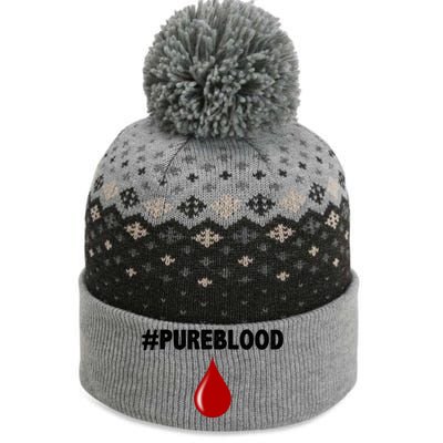 Pure Blood Movement The Baniff Cuffed Pom Beanie