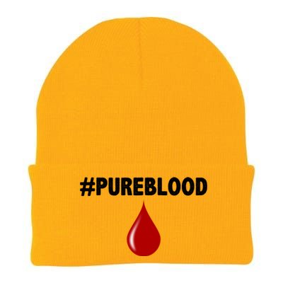 Pure Blood Movement Knit Cap Winter Beanie