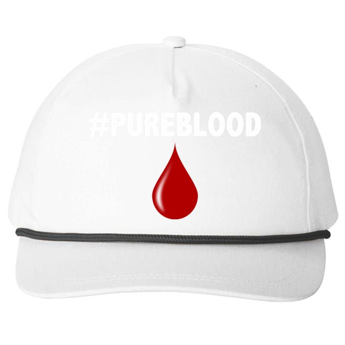 Pure Blood Movement Snapback Five-Panel Rope Hat