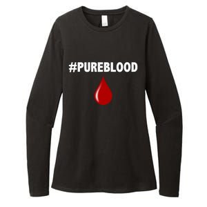 Pure Blood Movement Womens CVC Long Sleeve Shirt