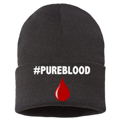 Pure Blood Movement Sustainable Knit Beanie