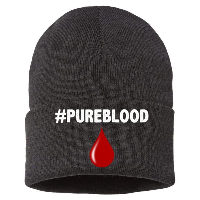 Pure Blood Movement Sustainable Knit Beanie