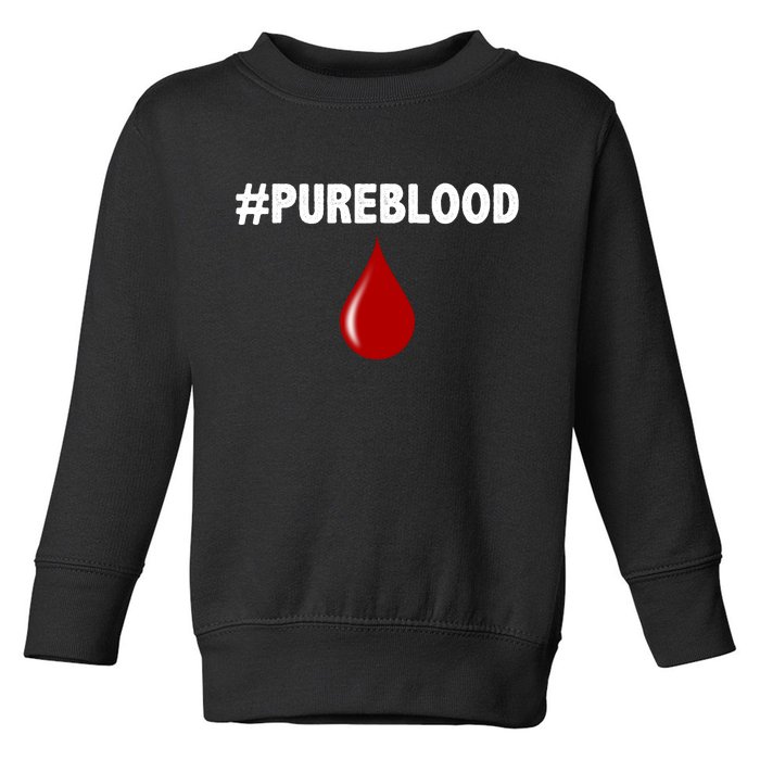 Pure Blood Movement Toddler Sweatshirt