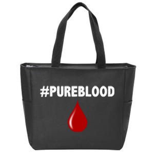 Pure Blood Movement Zip Tote Bag