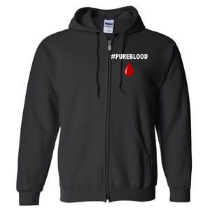 Pure Blood Movement Full Zip Hoodie