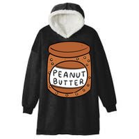 Peanut Butter Matching Hooded Wearable Blanket