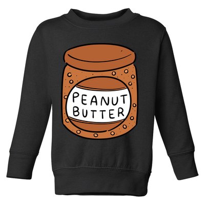 Peanut Butter Matching Toddler Sweatshirt