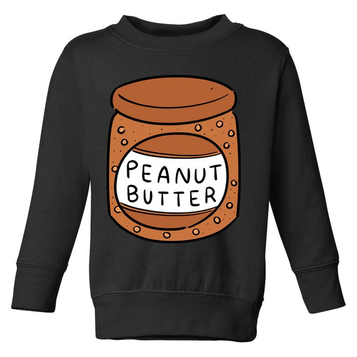 Peanut Butter Matching Toddler Sweatshirt