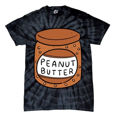 Peanut Butter Matching Tie-Dye T-Shirt