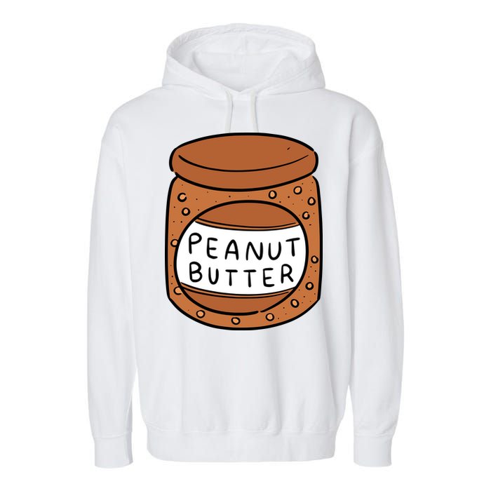Peanut Butter Matching Garment-Dyed Fleece Hoodie