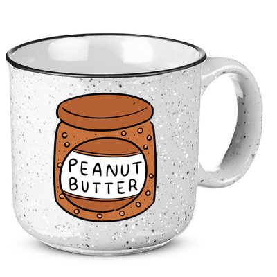 Peanut Butter Matching 15oz Campfire Ceramic Mug