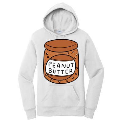 Peanut Butter Matching Women's Pullover Hoodie
