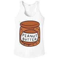 Peanut Butter Matching Ladies PosiCharge Competitor Racerback Tank
