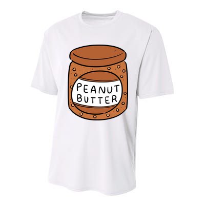 Peanut Butter Matching Youth Performance Sprint T-Shirt