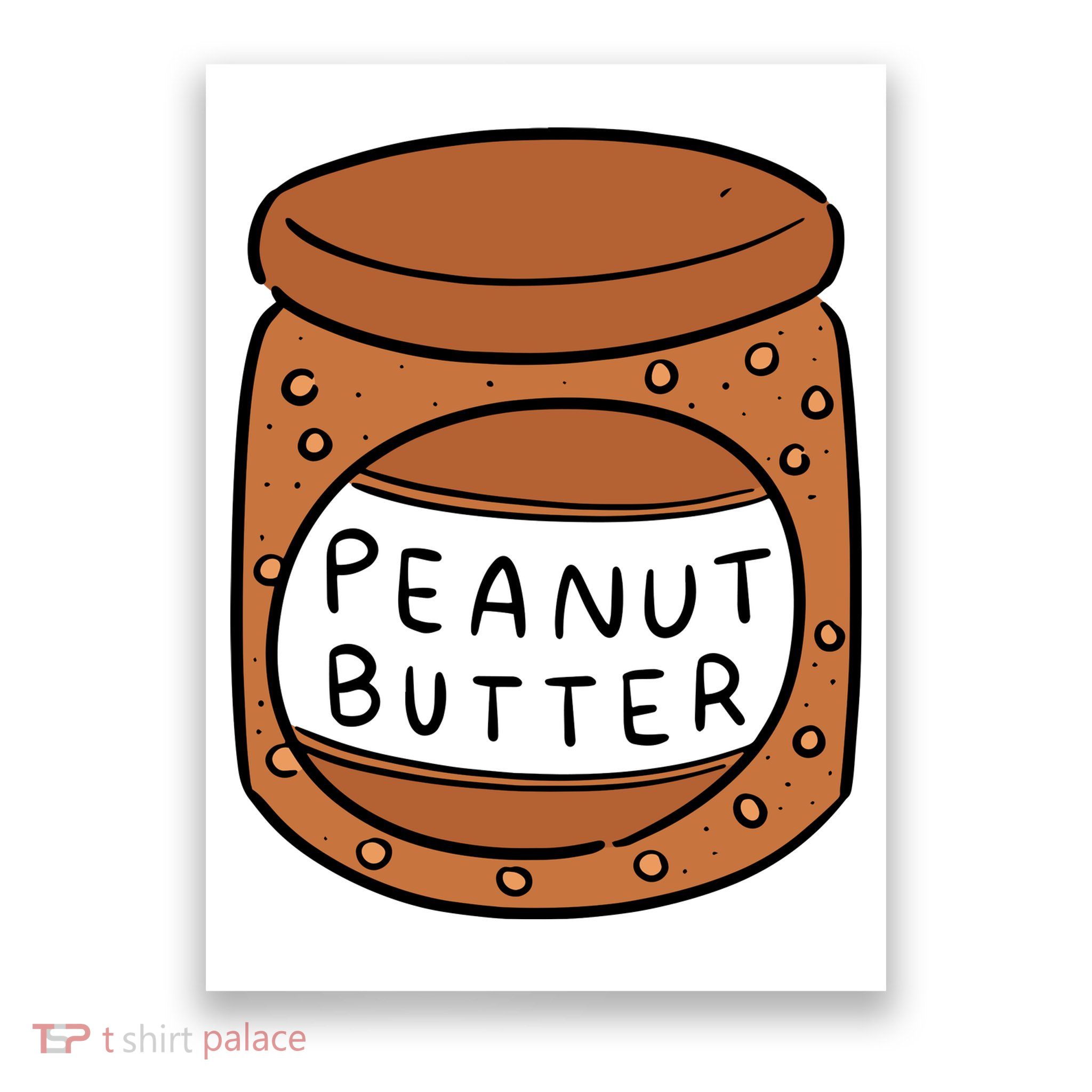 Peanut Butter Matching Poster