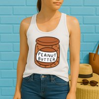 Peanut Butter Matching Womens Tank Top