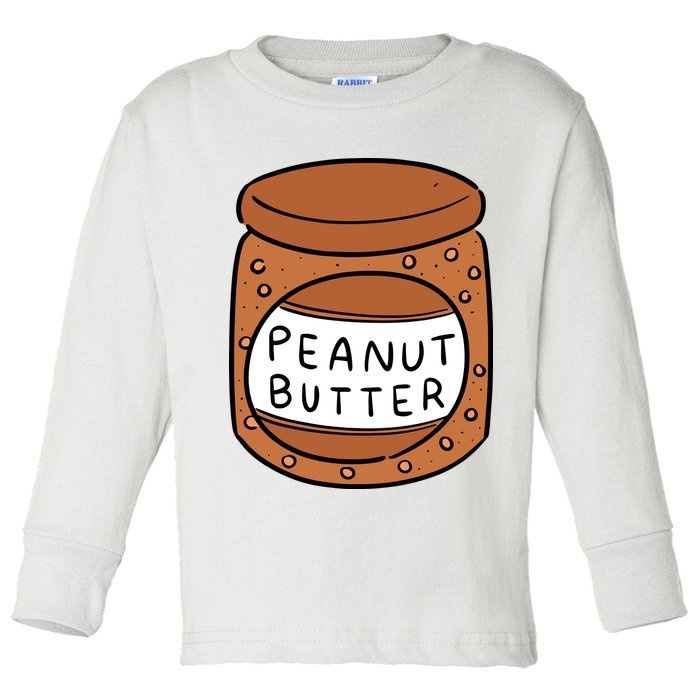 Peanut Butter Matching Toddler Long Sleeve Shirt