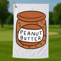 Peanut Butter Matching Golf Towel