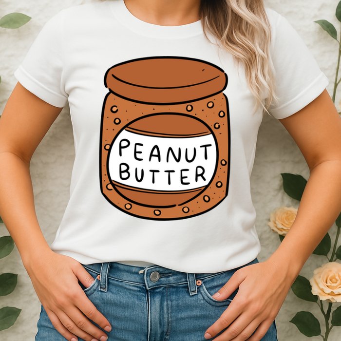 Peanut Butter Matching Womens T-Shirt