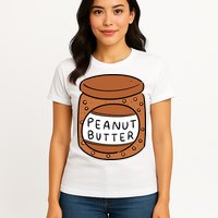 Peanut Butter Matching Womens T-Shirt