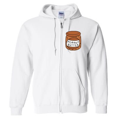 Peanut Butter Matching Full Zip Hoodie