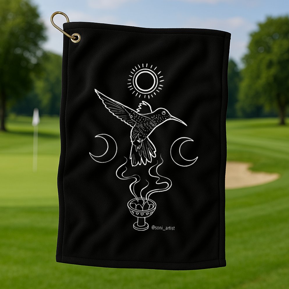 Powered By My Ancestors Golf Towel