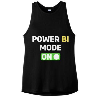 Power Bi Mode On Power Bi & Gifts Power Bi Ladies PosiCharge Tri-Blend Wicking Tank