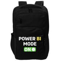 Power Bi Mode On Power Bi & Gifts Power Bi Impact Tech Backpack