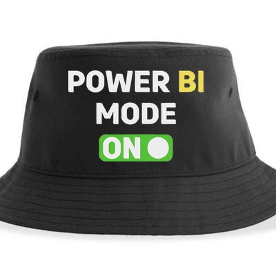 Power Bi Mode On Power Bi & Gifts Power Bi Sustainable Bucket Hat