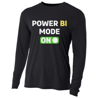 Power Bi Mode On Power Bi & Gifts Power Bi Cooling Performance Long Sleeve Crew