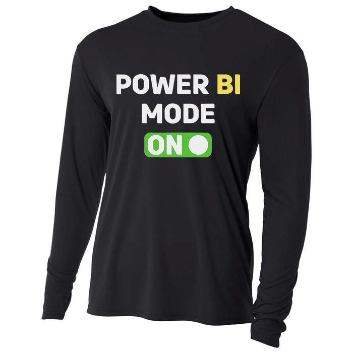 Power Bi Mode On Power Bi & Gifts Power Bi Cooling Performance Long Sleeve Crew
