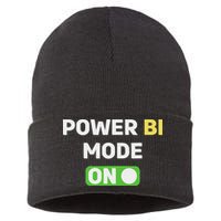 Power Bi Mode On Power Bi & Gifts Power Bi Sustainable Knit Beanie