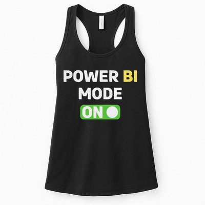 Power Bi Mode On Power Bi & Gifts Power Bi Womens Tank Top