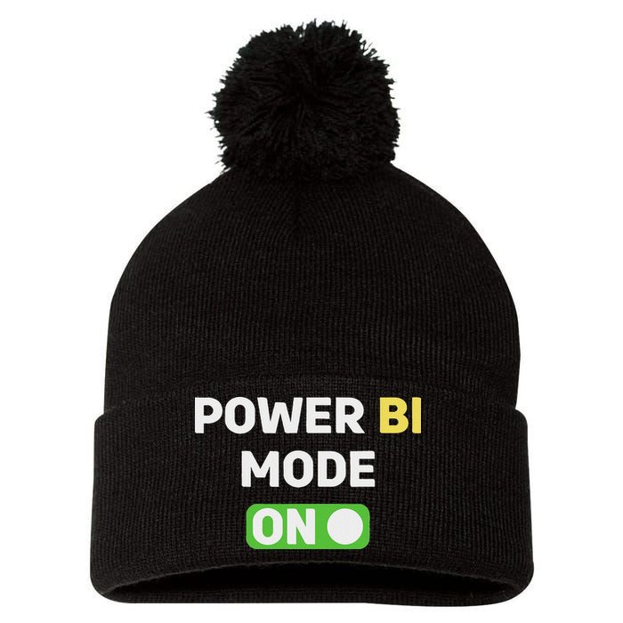 Power Bi Mode On Power Bi & Gifts Power Bi Pom Pom 12in Knit Beanie