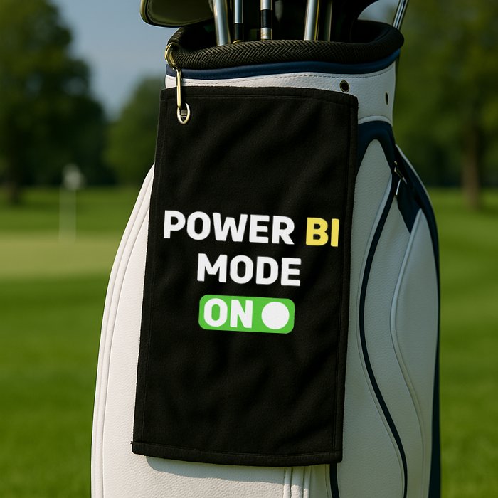 Power Bi Mode On Power Bi & Gifts Power Bi Golf Towel