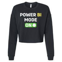 Power Bi Mode On Power Bi & Gifts Power Bi Cropped Pullover Crew